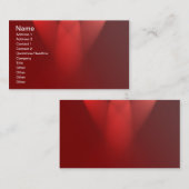 Posterlight-on-red-gordtain529 SHINY RED GLOSSY SU Visitekaartje (Voorkant / Achterkant)