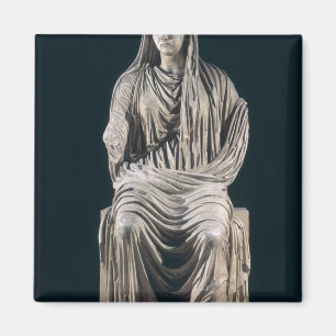 Posternisch beeld van Livia uit Velleia Magneet