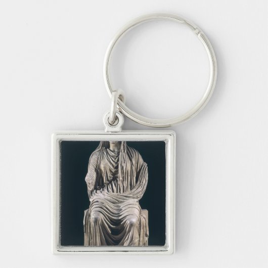 Posternisch beeld van Livia uit Velleia Sleutelhanger (Voorkant)