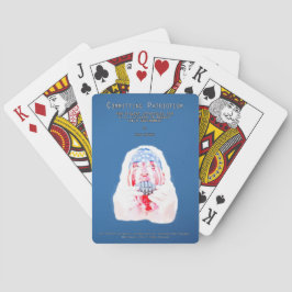 Posterontwerp voor het plegen van patriottisme op pokerkaarten