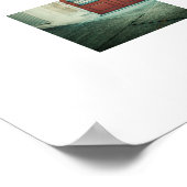 Posterprint van hoekingang poster (Hoek)