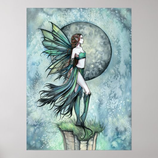 Posterprint van onverschrokken fee poster (Voorkant)