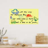 Posters, afbeeldingen, cartoons, van Trinidad en T Poster (Keuken)