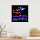 POSTERS & ARCHIPRINTS - Hoe lang duurt het nog tot (Keuken)
