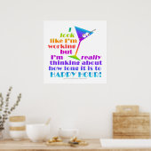 POSTERS & ARCHIPRINTS - Hoe lang duurt het nog tot (Keuken)