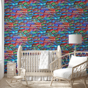 Posters beschilderde wand