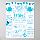 Posters bord voor groothandelaars Nautical First B (Voorkant)