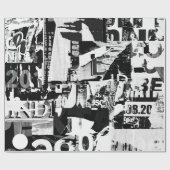 Posters collage backgrou cadeaupapier (Vlak)