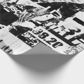 Posters collage backgrou cadeaupapier (Hoek)