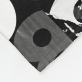 Posters collage backgrou fleece deken (Hoek)