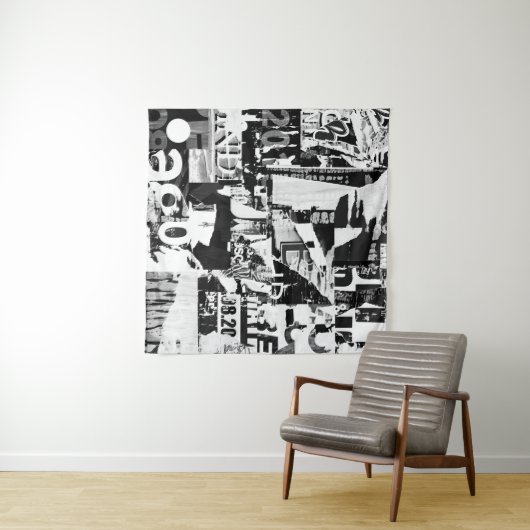 Posters collage backgrou wandkleed (In Situ (horizontaal))