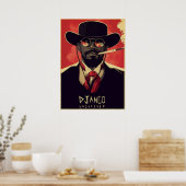 Posters Django Ongeketend (Keuken)