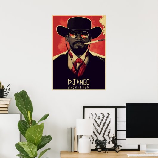 Posters Django Ongeketend (Thuiskantoor)