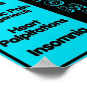 POSTERS... DYSAUTONOMIE - Symptomen Poster (Hoek)