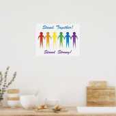 Posters en Prints met een Gay Pride-standaard (Keuken)