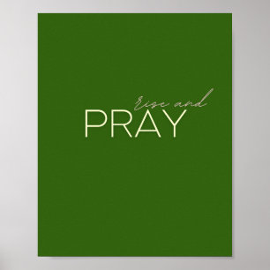 posters en Prints opstijgen en bidden