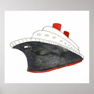 Posters en Prints van cruiseschepen