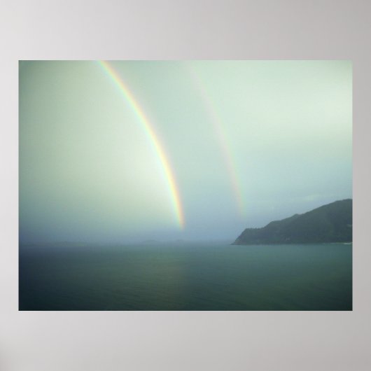 Posters en Prints voor de regenboogkunst in de oce (Voorkant)
