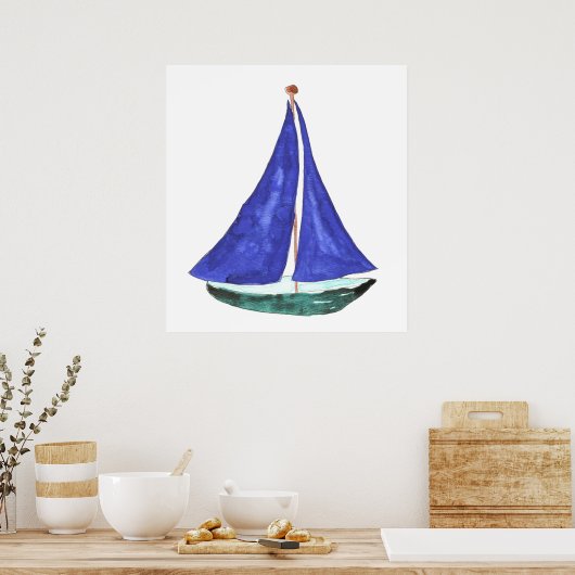 Posters en Prints voor de zeilboot (Keuken)