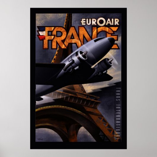 Posters Euroair-Frankrijk (Voorkant)