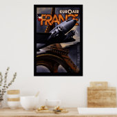 Posters Euroair-Frankrijk (Keuken)