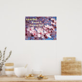 Posters houden van de zusters bloesems (Keuken)