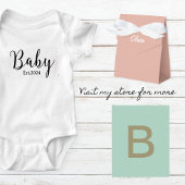 posters kid letter initial 