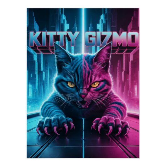 Posters Kitty Gizmo 02 (Voorkant)