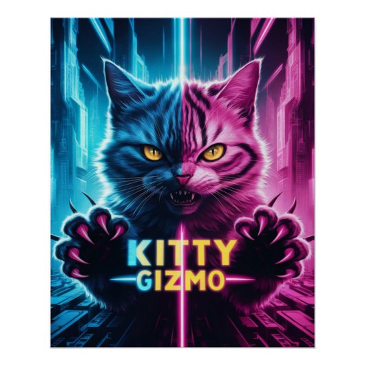 Posters Kitty Gizmo 03 (Voorkant)