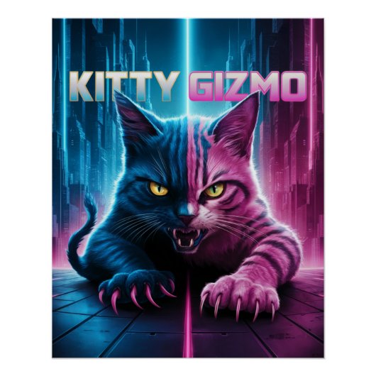 Posters Kitty Gizmo 05 (Voorkant)