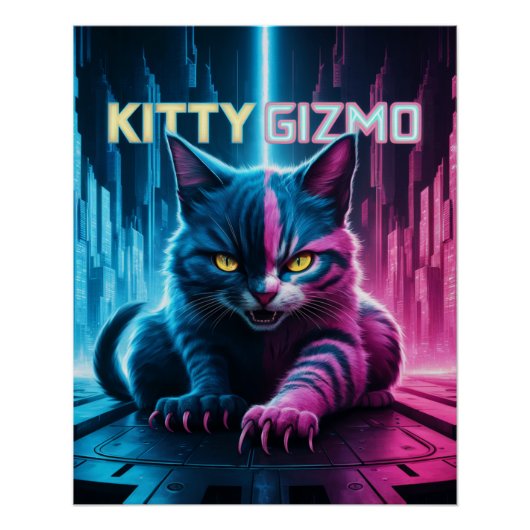 Posters Kitty Gizmo 06 (Voorkant)
