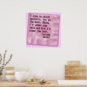 Posters, kunst - onder het gastland poster (Keuken)