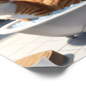 posters maken zwemmen een genot voor je kat!" (Hoek)