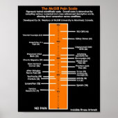 POSTERS...McGill Pain Scale Poster (Voorkant)