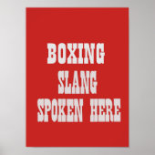 Posters met boxing (Voorkant)