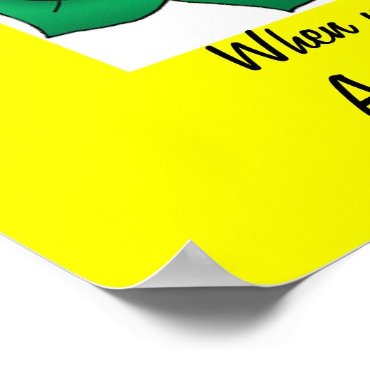 posters met glimlachend gezicht (Hoek)