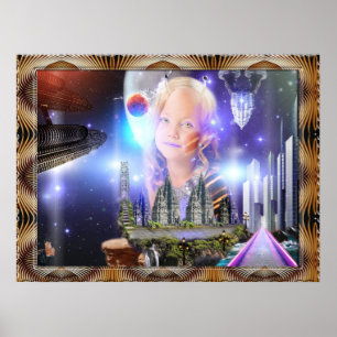 Posters met zuigeling