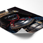 Posters muur Art Kaart afdrukken Samurai Ninja (Hoek)