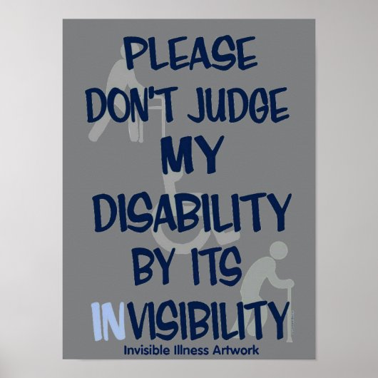 POSTERS... Onbruikbaarheid/zichtbaarheid Poster (Voorkant)