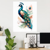 Posters pauw (Thuiskantoor)