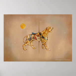 Posters, Prints - Carrousel Tiger