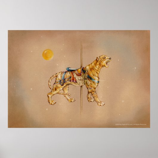 Posters, Prints - Carrousel Tiger (Voorkant)