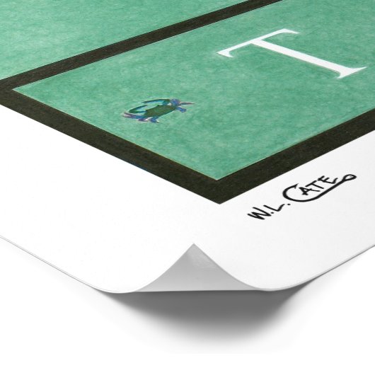 Posters, Prints en Lijsten van tarpon (Hoek)