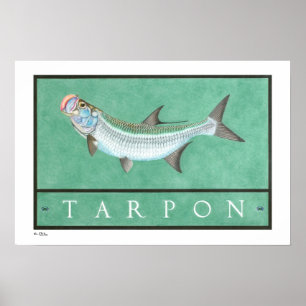 Posters, Prints en Lijsten van tarpon