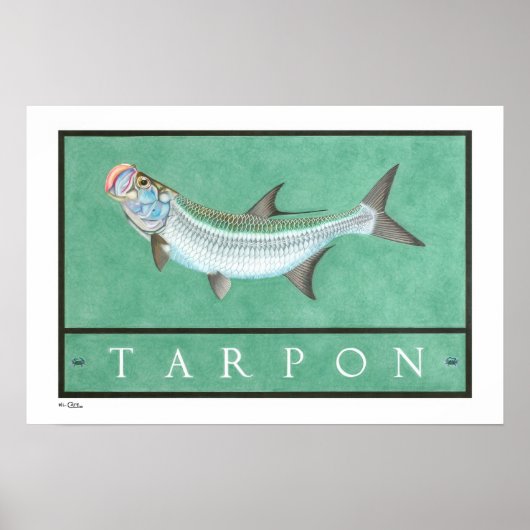 Posters, Prints en Lijsten van tarpon (Voorkant)