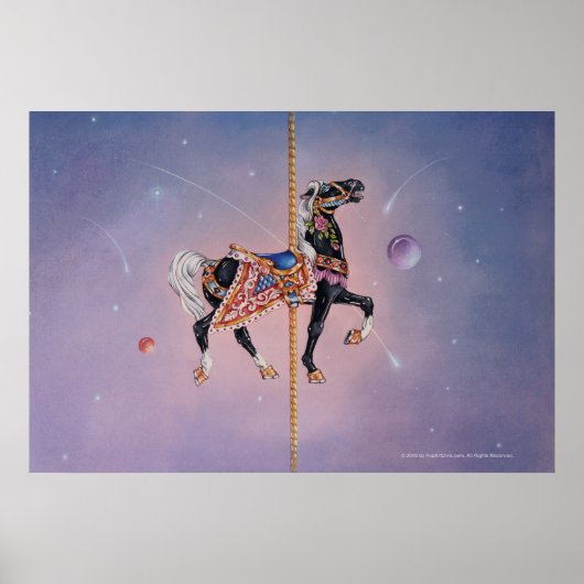 Posters, Prints - Petaluma Carousel Horse 2 (Voorkant)
