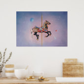Posters, Prints - Petaluma Pony Carrousel Horse 1 (Keuken)