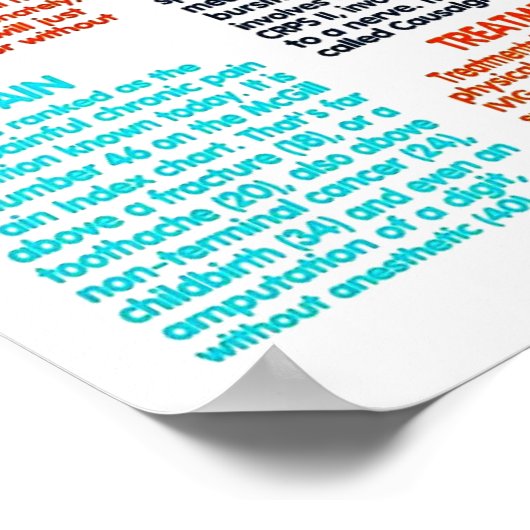 POSTERS...RSD/CRPS - Feiten Poster (Hoek)