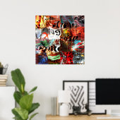 Posters Street Art Abstract 32 (Thuiskantoor)