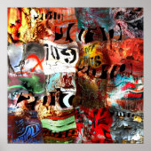 Posters Street Art Abstract 32 (Voorkant)